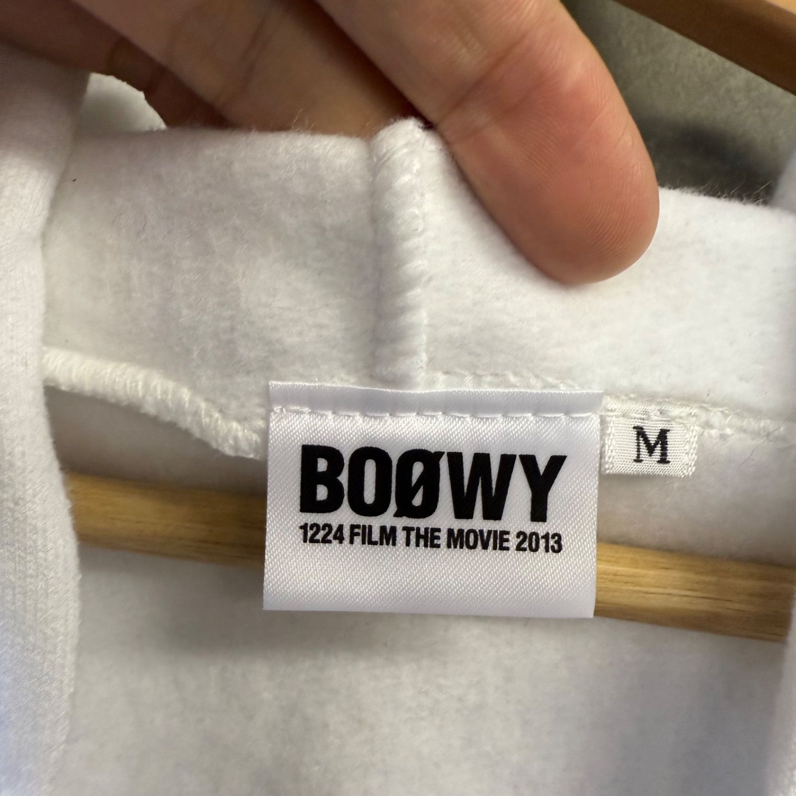 BOOWY 1224 FILM THE MOVIE 2013 ジップパーカー ボウイ - メルカリ