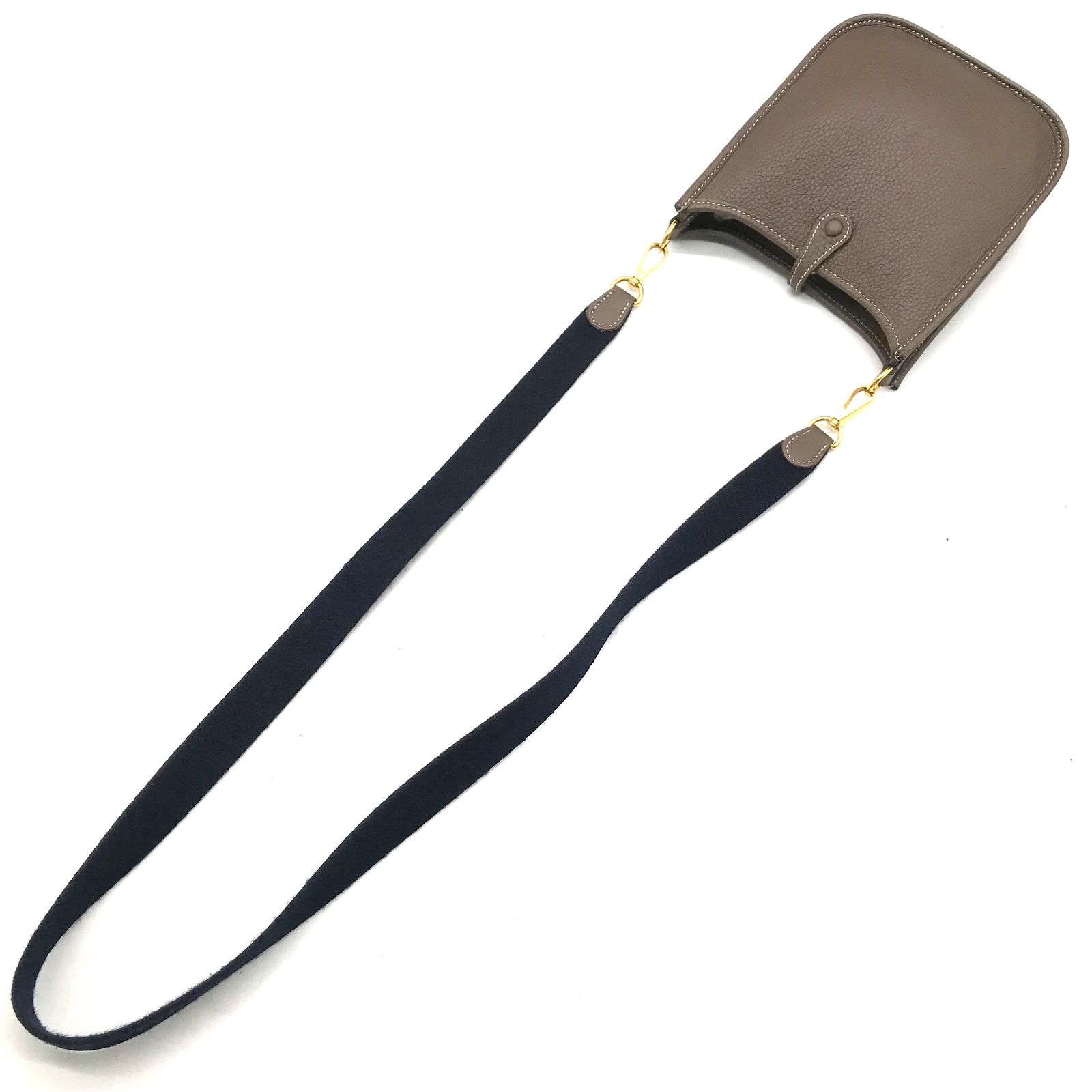 HERMES エルメス エヴリン TPM トリヨン エトゥープ ショルダー バッグ  