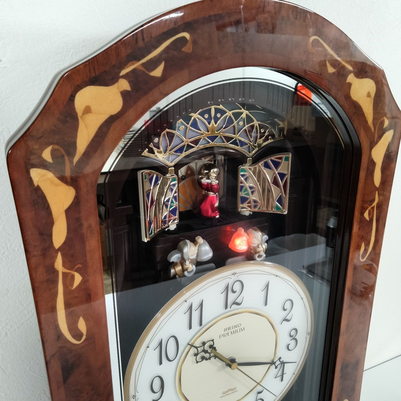 N-5810] 動作品・電池カバー無し SEIKO ショップ PREMIUM LS223B