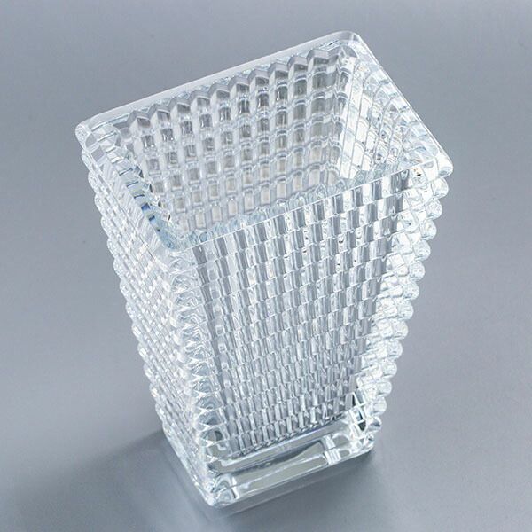 新品】 バカラ Baccarat アイ ベース 花瓶 スクウェア Sサイズ