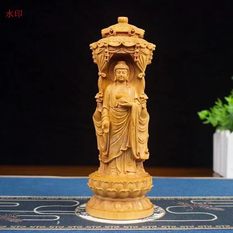 Amazon.co.jp: 地蔵 菩薩 観音彩衣仏像 銅製 仏像 彫刻 開運