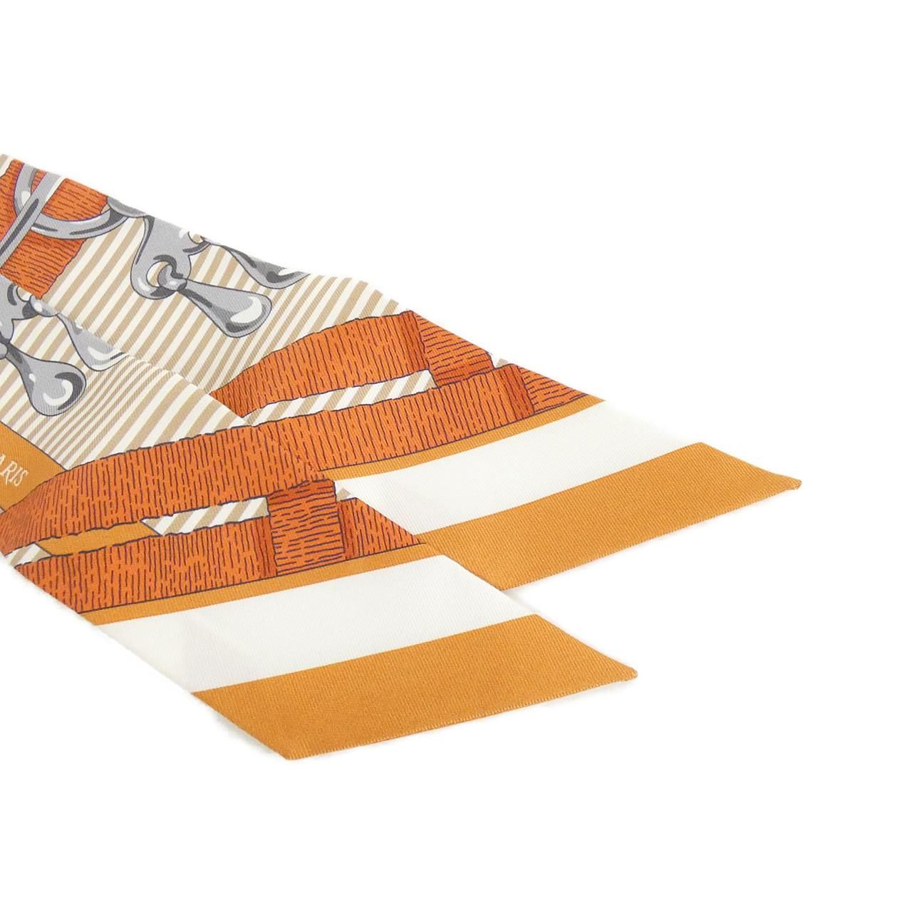 ♥品 エルメス MORS A JOUETS CHEMISE ツイリー 063419S スカーフ