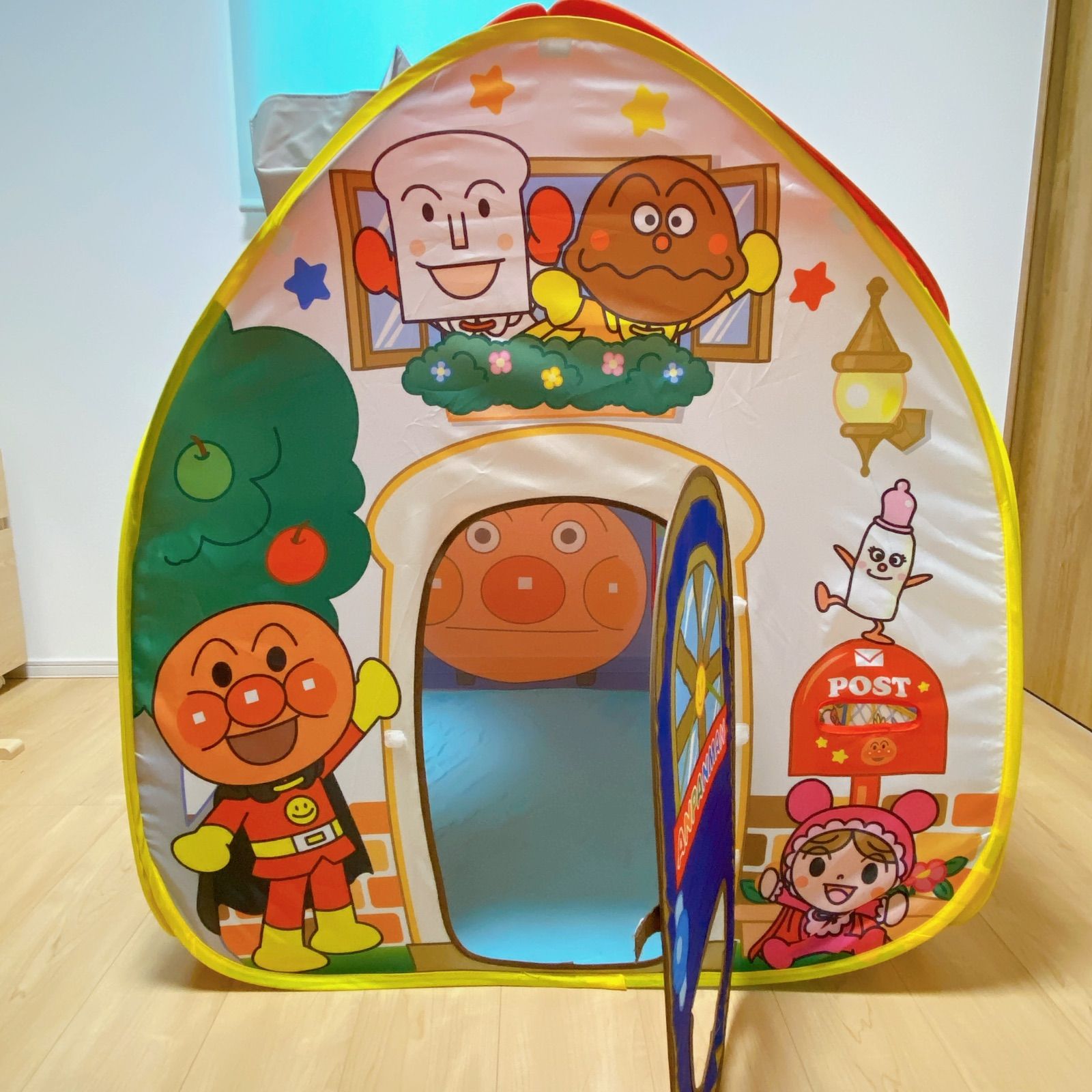 バンダイ アンパンマン ボールテントパンこうじょう 全身で！知育が