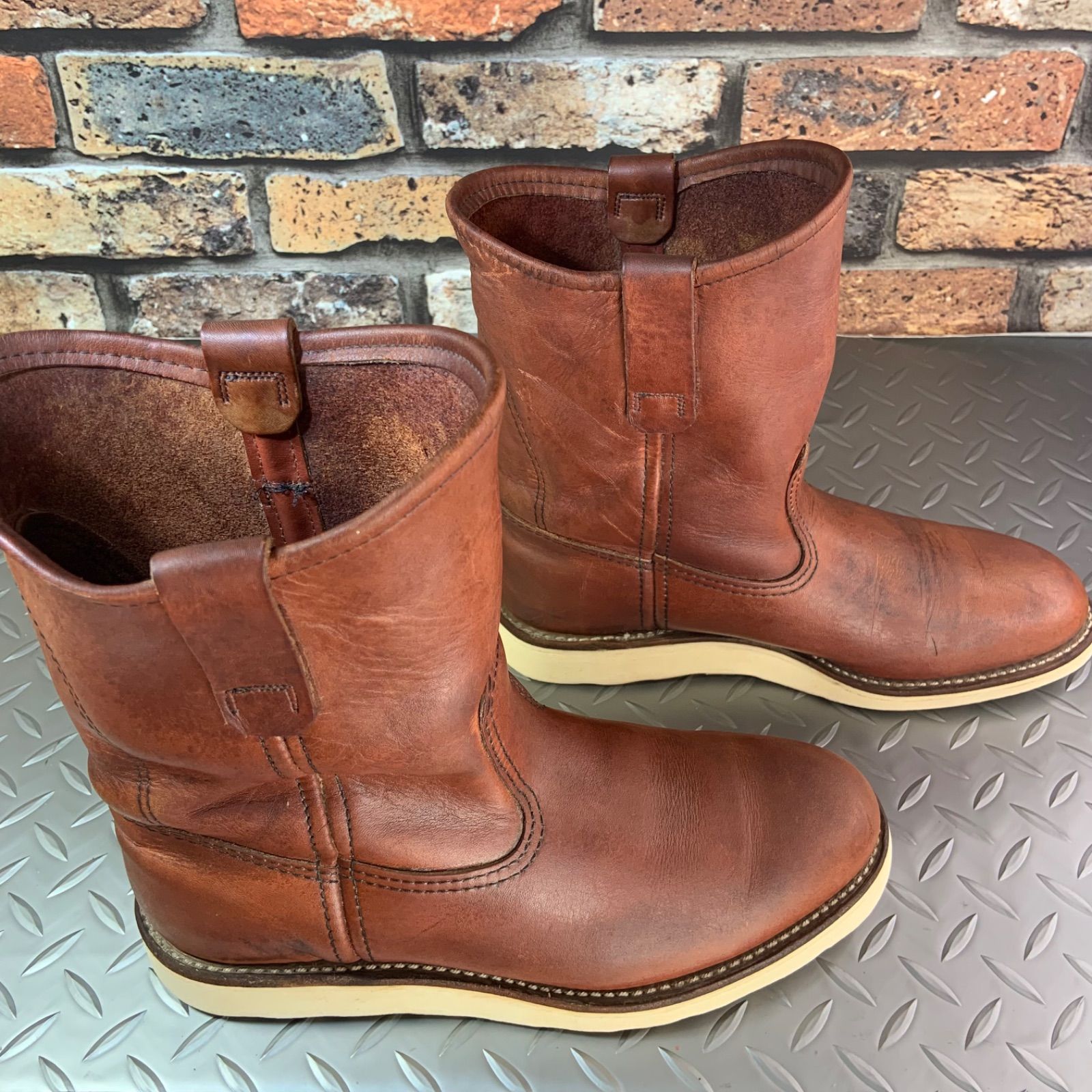 【廃盤 レア】レッドウィング ペコスブーツ 97年 犬タグ 8866 ☆清潔☆廃盤 レア☆97年☆犬タグ☆8866☆レッドウィング