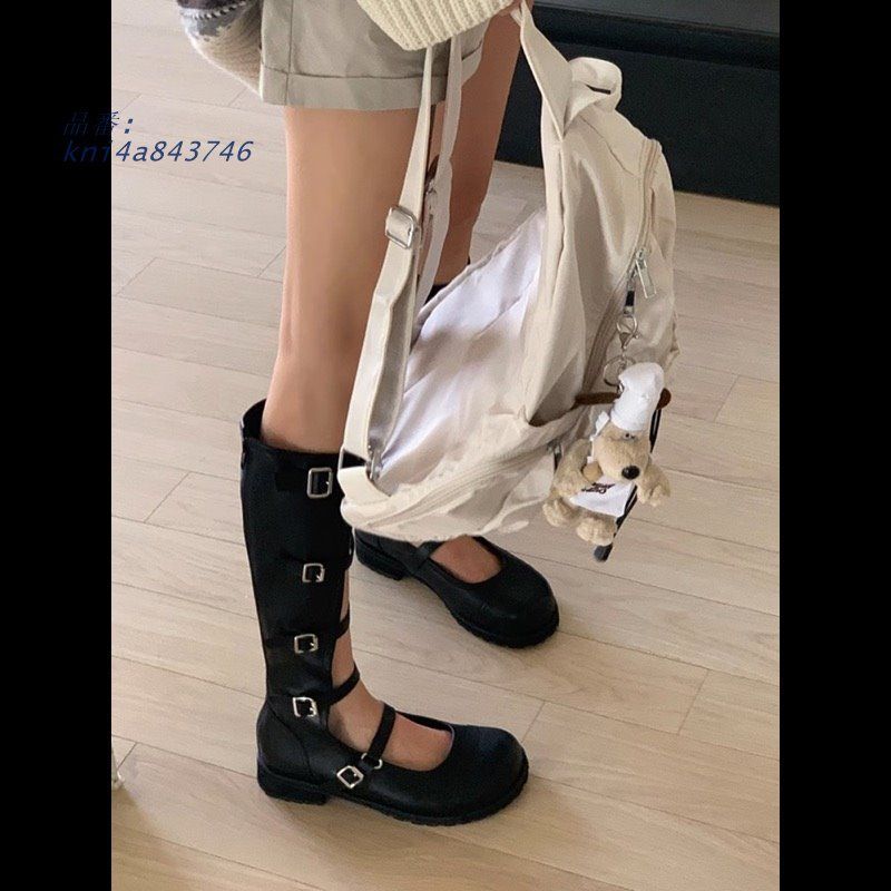 スリットロングブーツ韓国ファッションレディース7SHO-49 kni4a843746