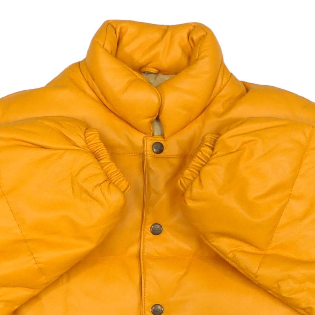 GEORGIA ジョージア GEORGIA/ダウンジャケット/L/羊革/ORN ダークブラウン ダウンジャケットイタリア製羊革