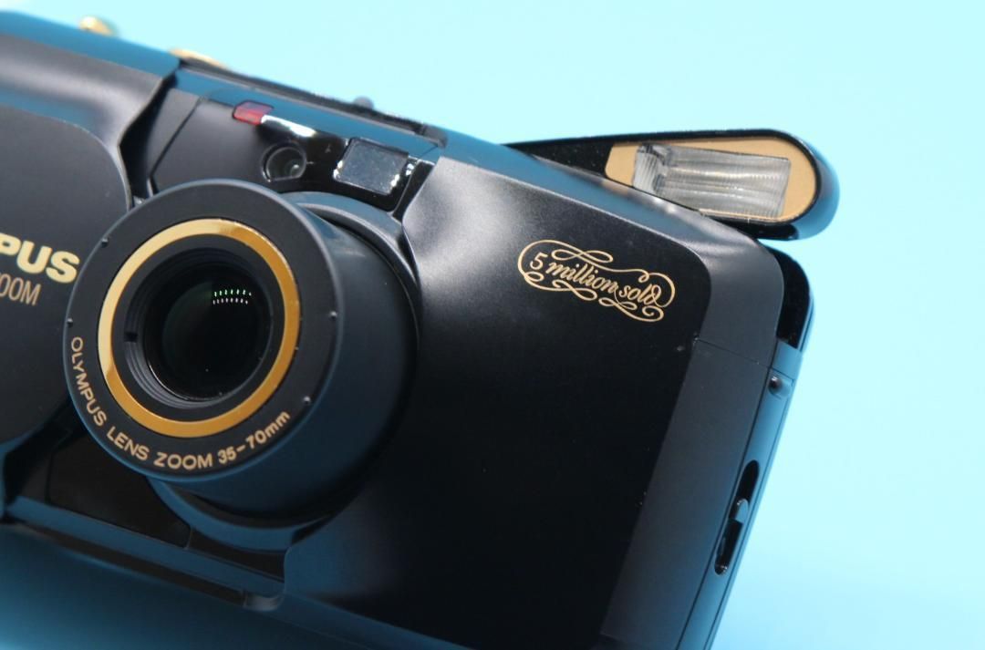 ❁ モデル❁被りたくないデザインをお探しの方に OLYMPUS μ ZOOM ５million❁フィルムカメラ❁