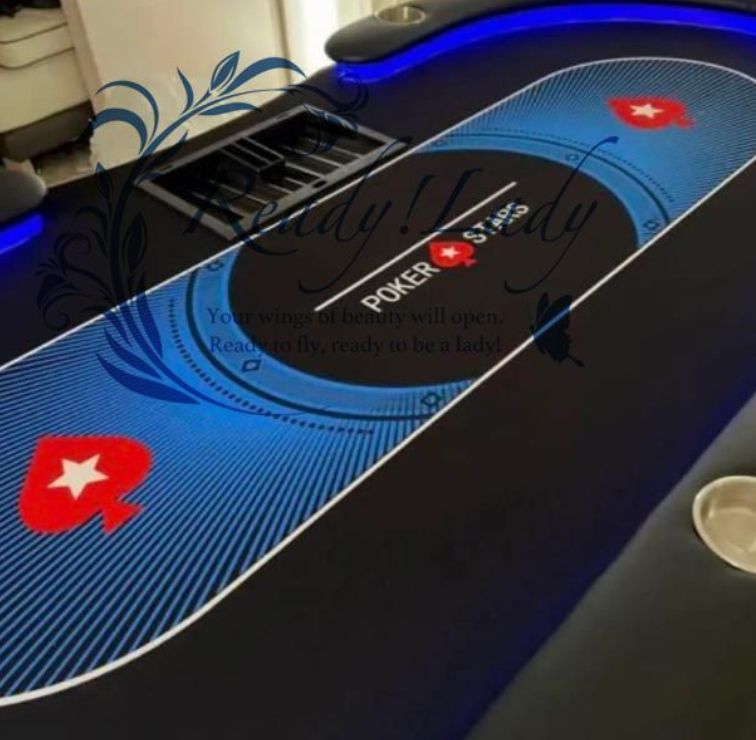 人気新品！ポーカーテーブル 折りたたみ脚 チップ 競技用