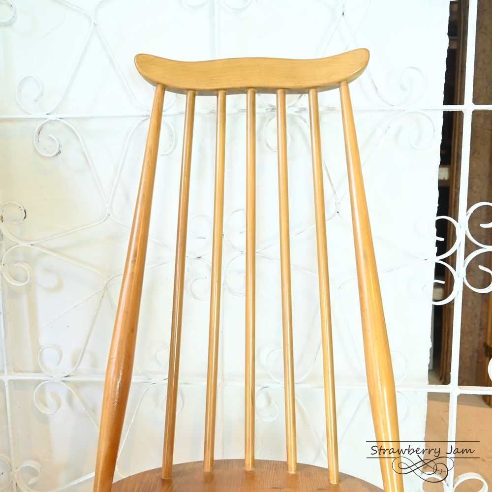 L3705-297-1 英国ヴィンテージ ERCOL ボウバックチェア 北欧 L3705-297