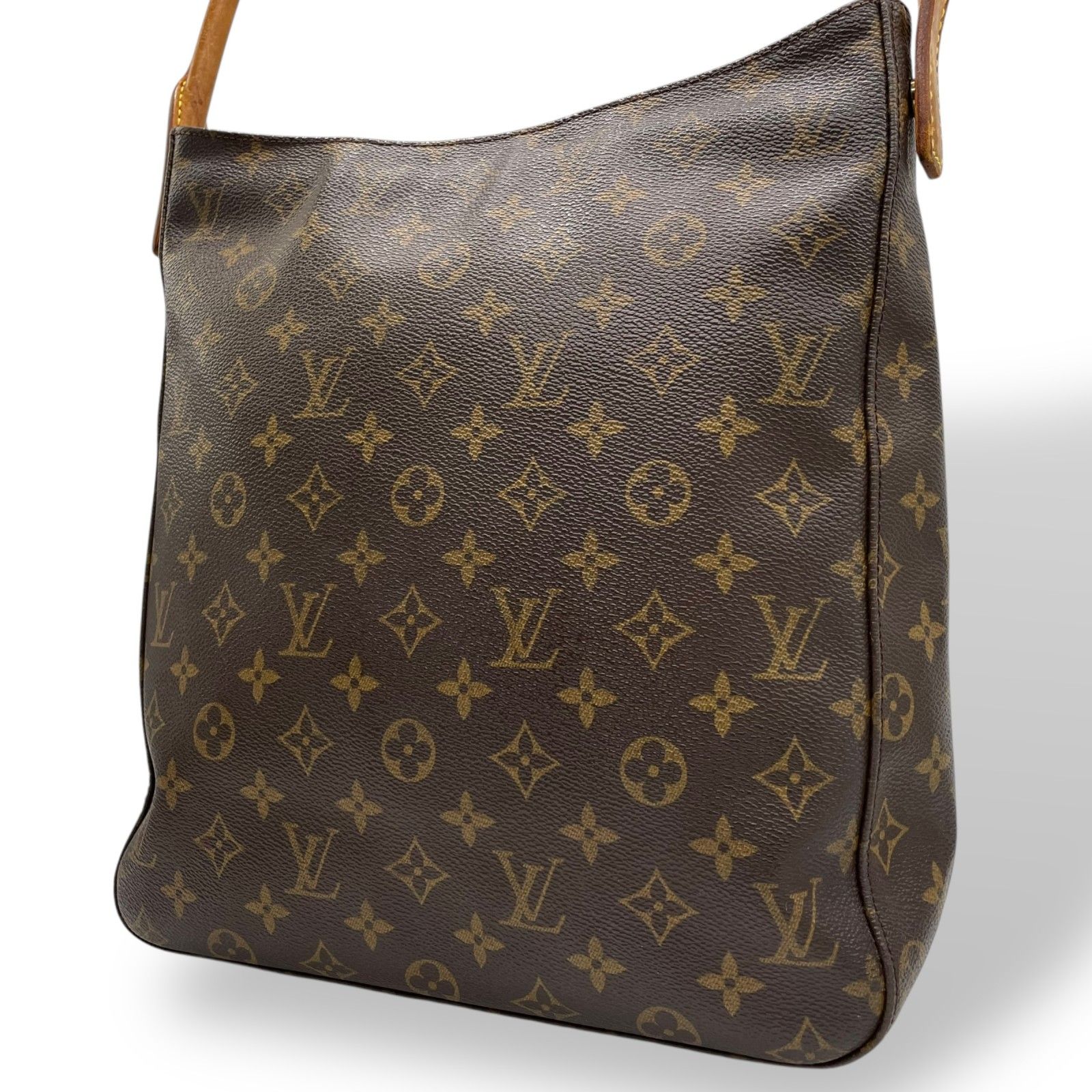 LV LOUIS VUITTON ルイヴィトン ルーピングGM ワンショルダーバッグ 