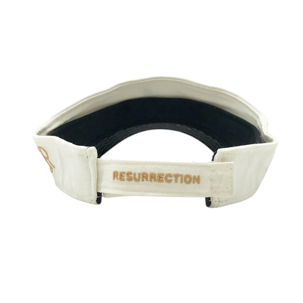 RESURRECTION レザレクション サンバイザー ホワイト系 ONESIZE