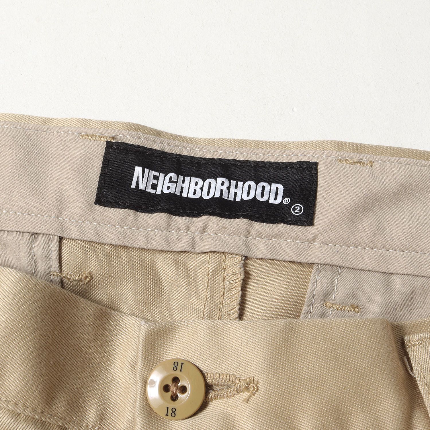 美品 NEIGHBORHOOD ネイバーフッド パンツ サイズ:S 21AW アンクル 