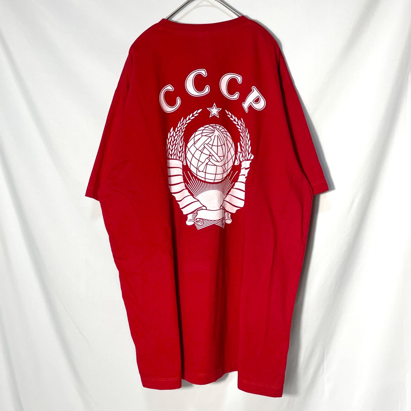 LIBERO-V】ソビエト連邦 国章 CCCP ソ連 ロシア 両面プリントロゴ