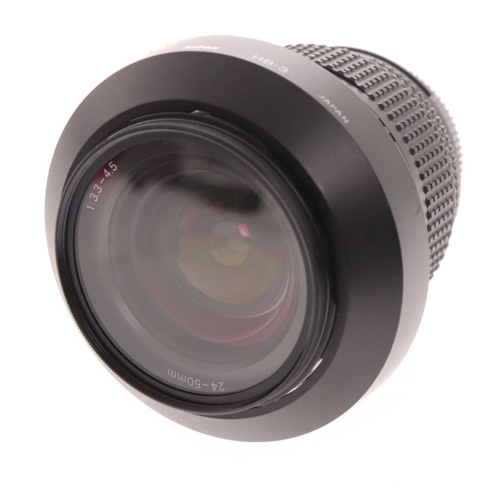 ■ ニコン ナショナル ストロボ PE-301SG スピードライト SB-26 カメラレンズ 3点セット まとめ売り AF NIKKOR 1:3.3-4.5 24-50mm