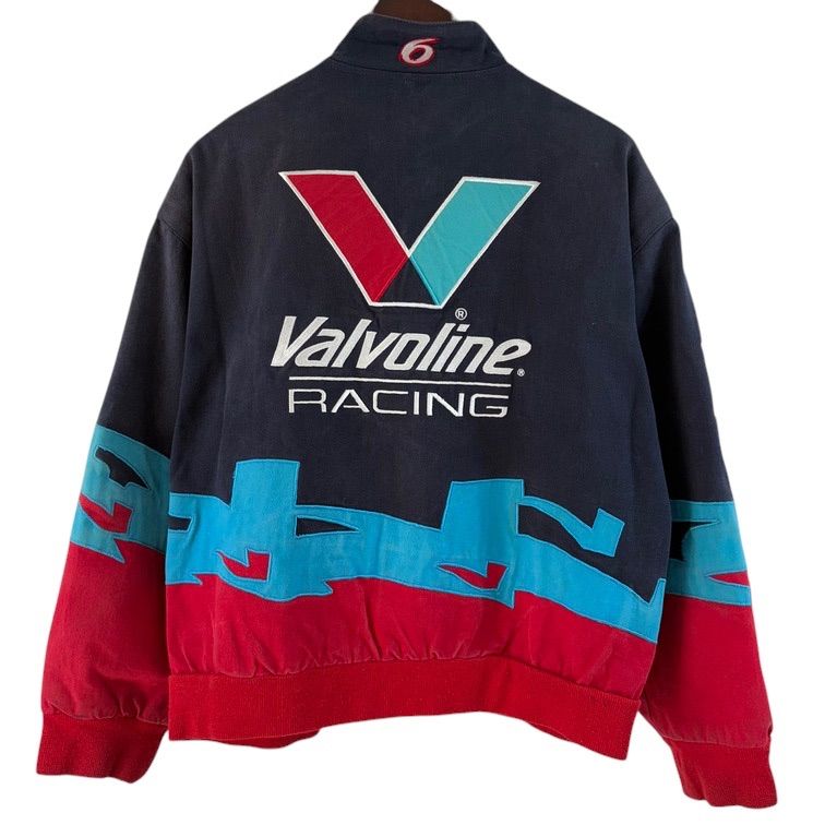 希少 90S USA製 JH ジェフハミルトン レーシングジャケット Valvoline