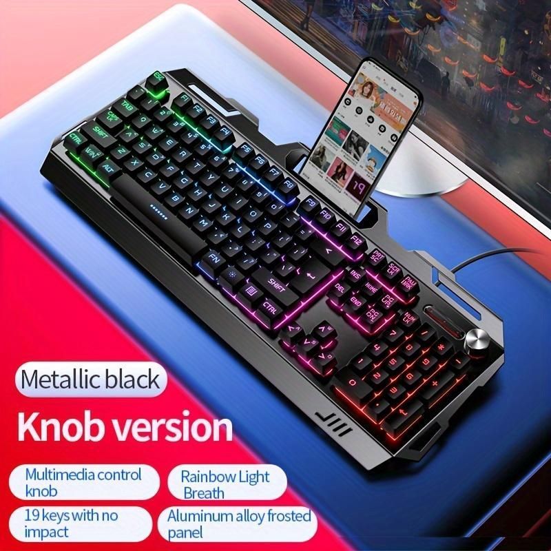 コンピュータ有線キーボード E スポーツ ゲームタイピング オフィス ユニバーサル USB プラグイン ヘアライト キーボード Windows システムで利用 部品 sDEU362