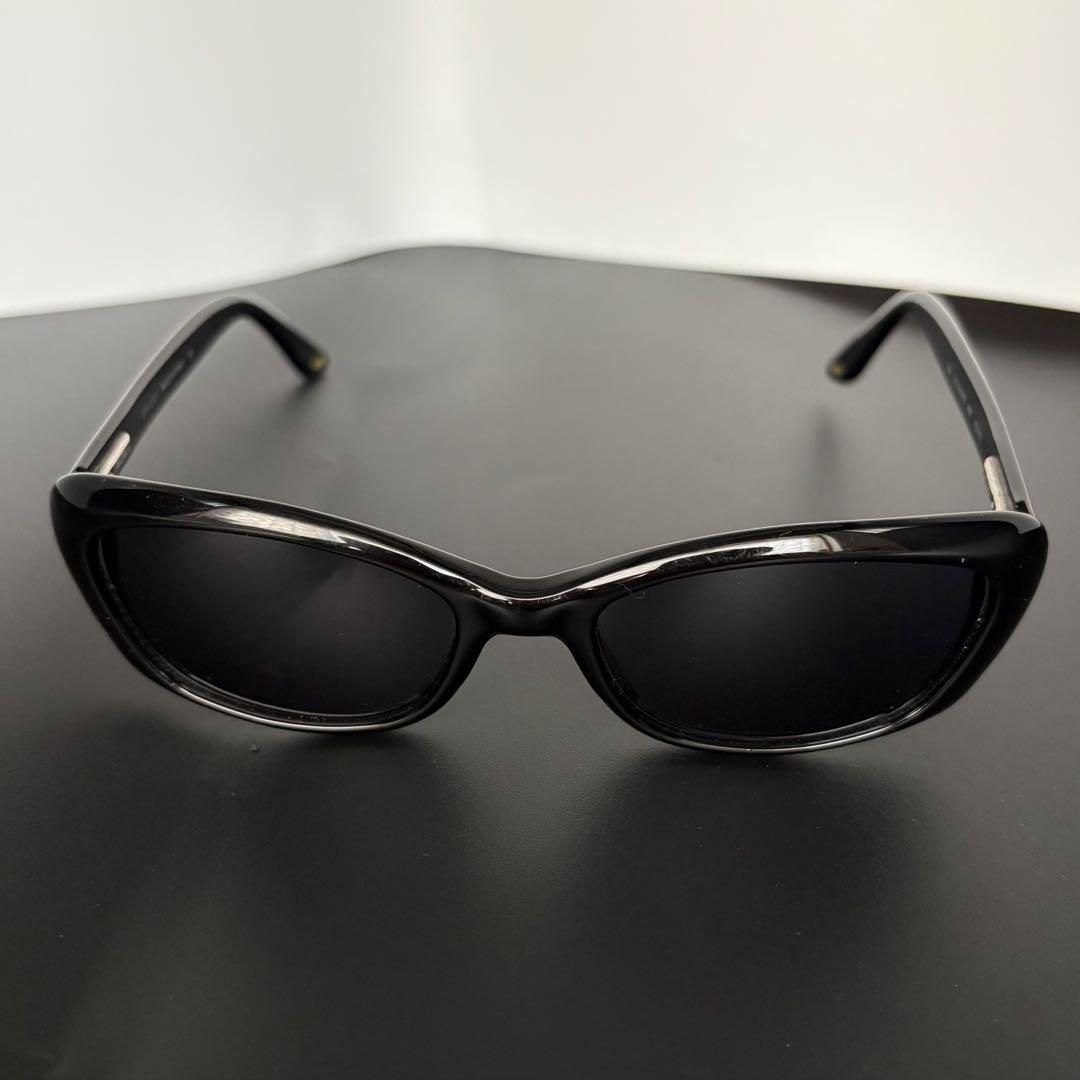 GUCCI グッチ Y2K サングラス イタリア製 GUCCI グッチ サングラス ロゴ 黒縁 メガネ イタリア製 度なし
