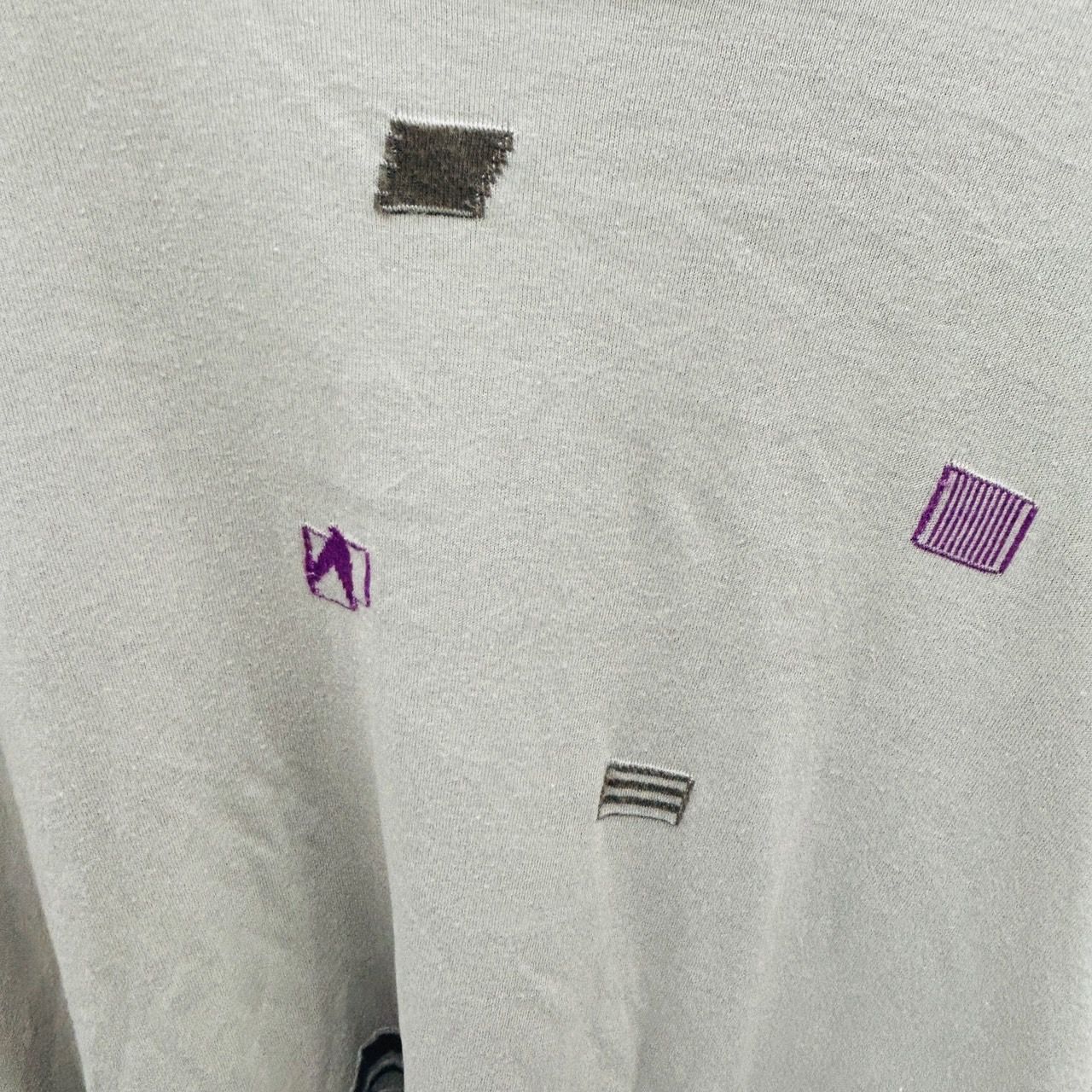 慈雨【40】グレー カットソー トップス 生地コットン 日本製