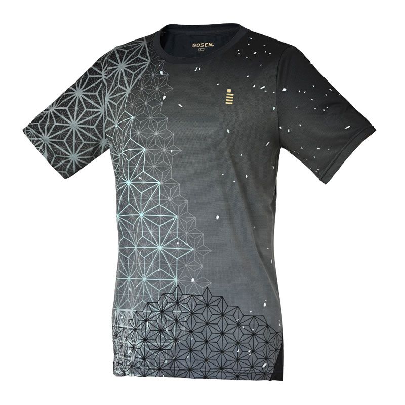 GOSEN ゴーセン レディースゲームシャツ テニス バドミントン アパレル レディース T2501 39 ブラック