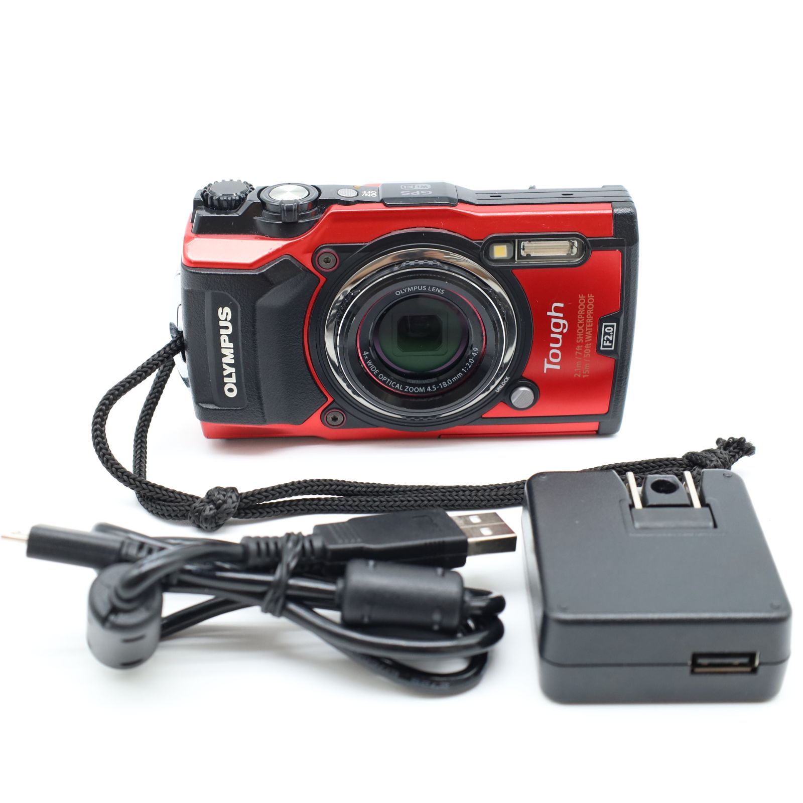 ≪ ≫ OLYMPUS Tough TG-5 ボディ レッド 20250601-1902