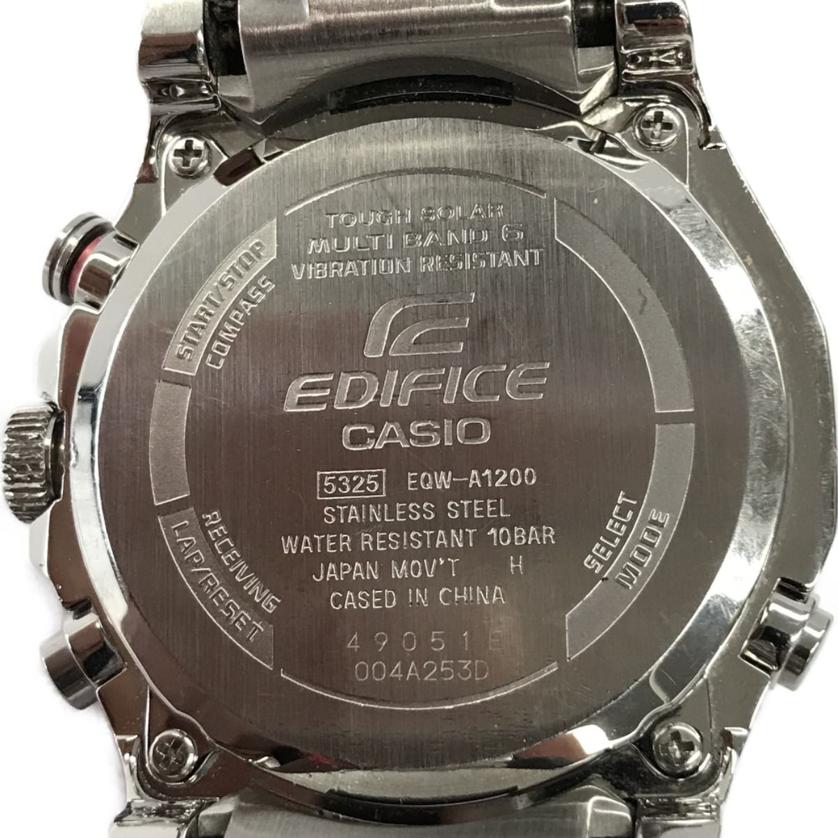 CASIO カシオ EDIFICE エディフィス EQW-A1200-1AJF - メルカリ