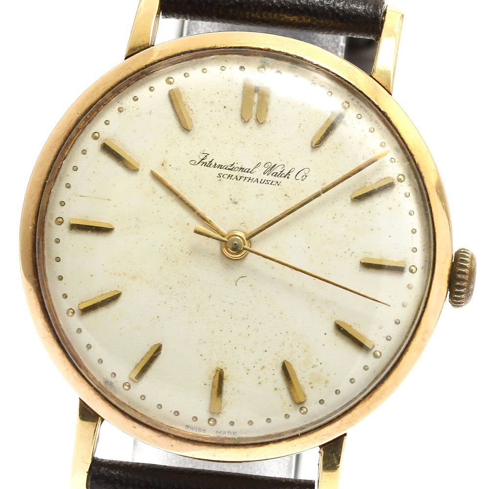 IWC IWC SCHAFFHAUSEN K18YG ヴィンテージ Cal.89 手巻き メンズ_886116