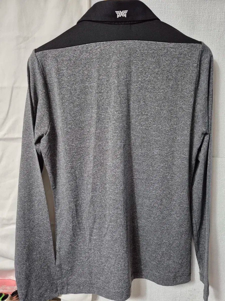 PXG レディース 長袖 ポロシャツ グレー