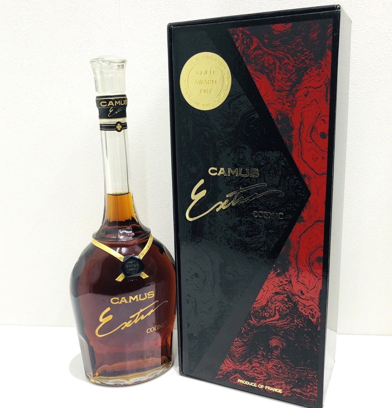 【未開栓】カミュ エクストラ コニャック ゴールドアワード 1987 古酒 カミュ エクストラ ブランデー 700ml 古酒 箱付 GOLD AWARD 1987