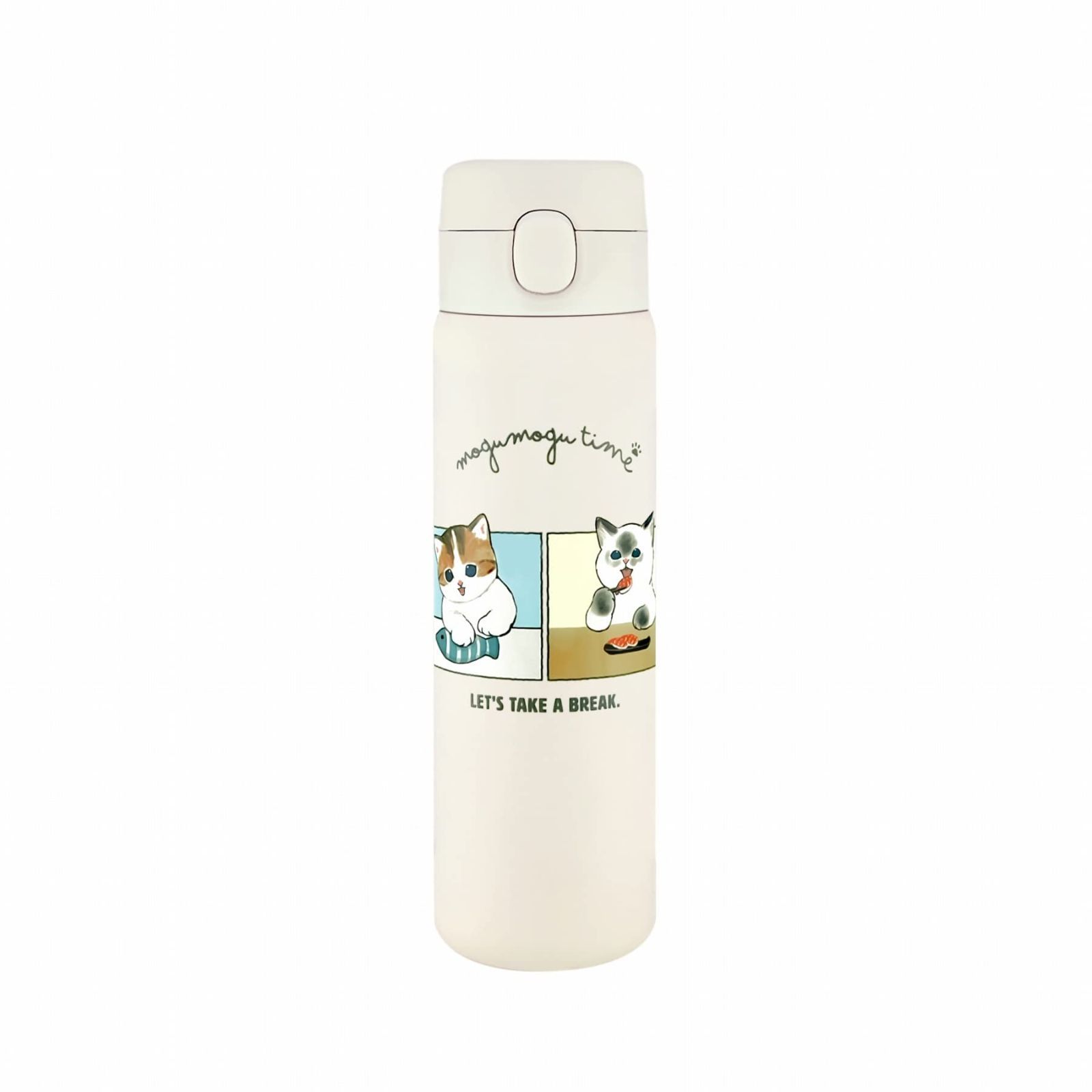 新品 東亜金属(Toa) mofusand (もふさんど) ステンレス ワンプッシュボトル 480ml 【 おすし 】 53-2076