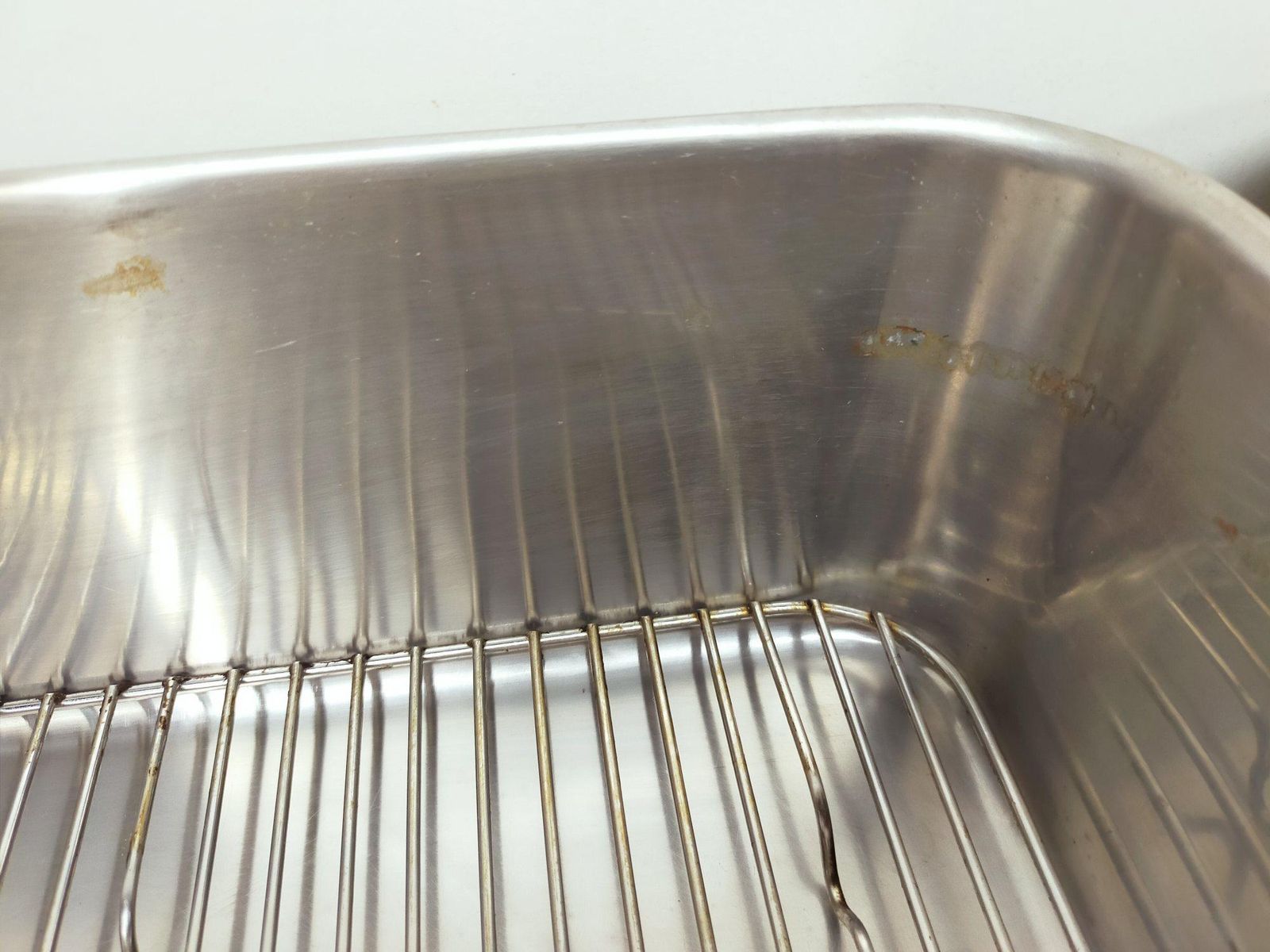 特大深型バット12号 2点セット 47ｘ34ｘ11 cm ステンレス18-8 網付き A9771B12 NEXPOTALLINN_EU