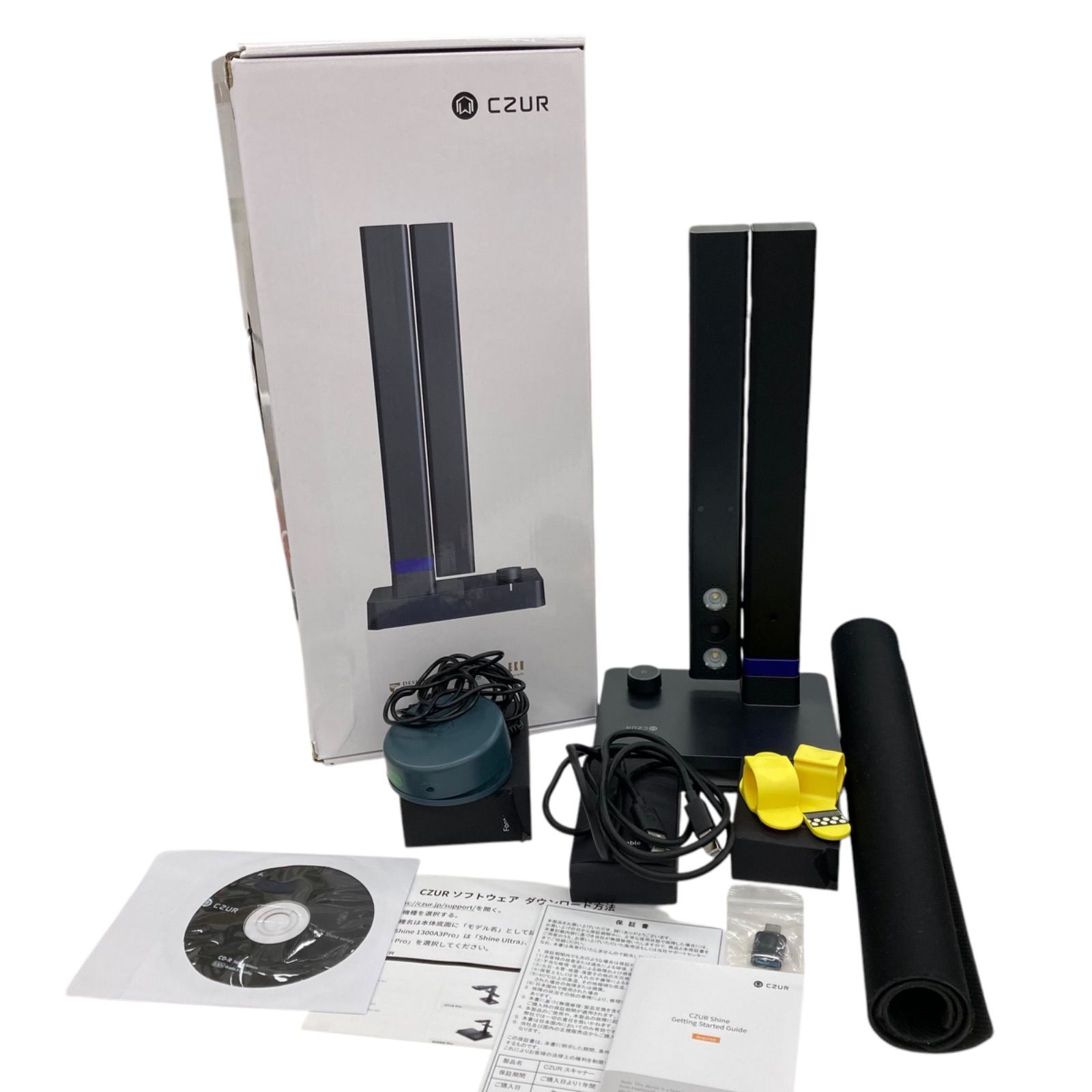 186000 現状品 CZUR 多機能ポータブルスキャナー ブラック