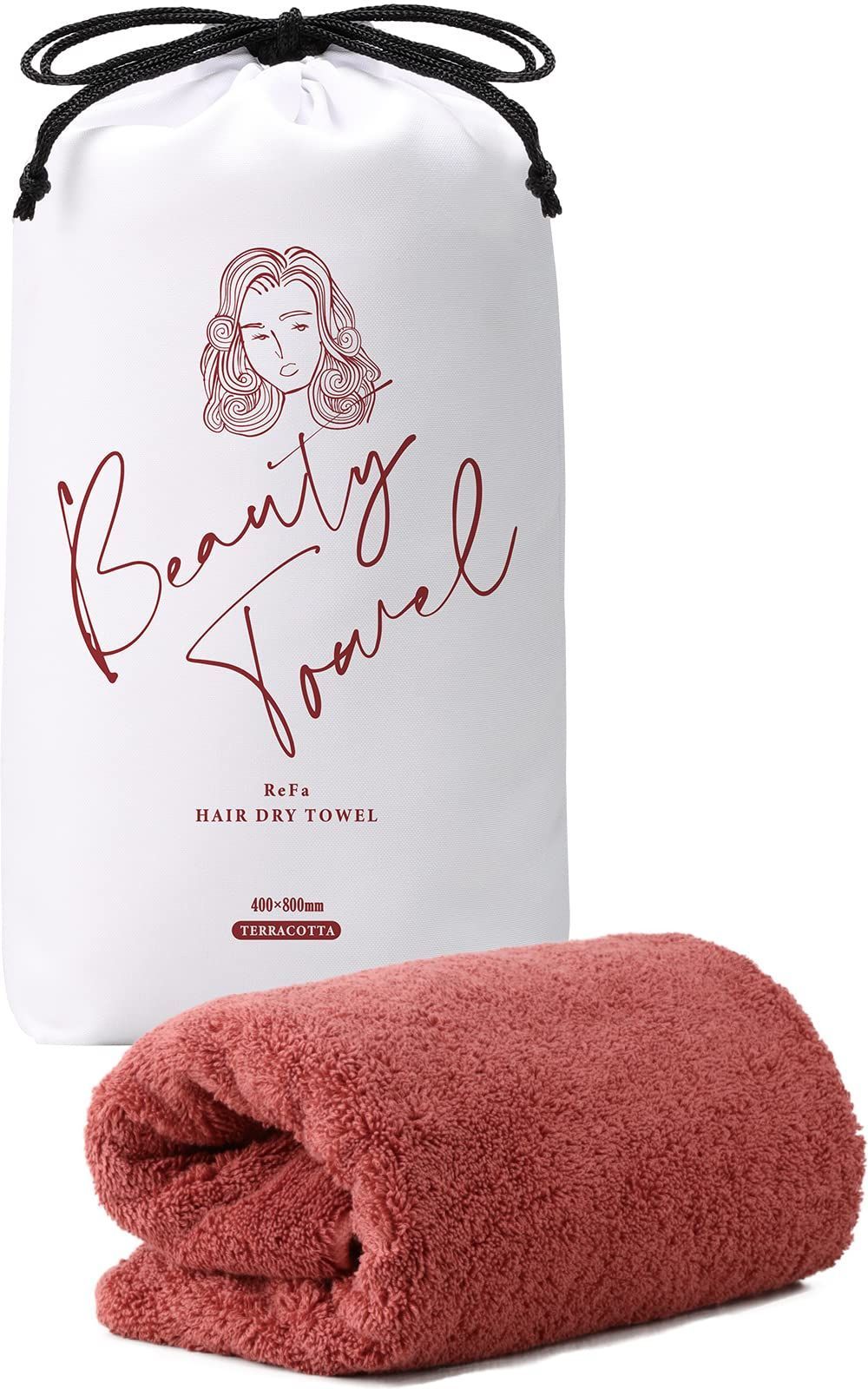 新着商品】MTG リファ ヘアドライタオルReFa HAIR DRY TOWEL 速乾