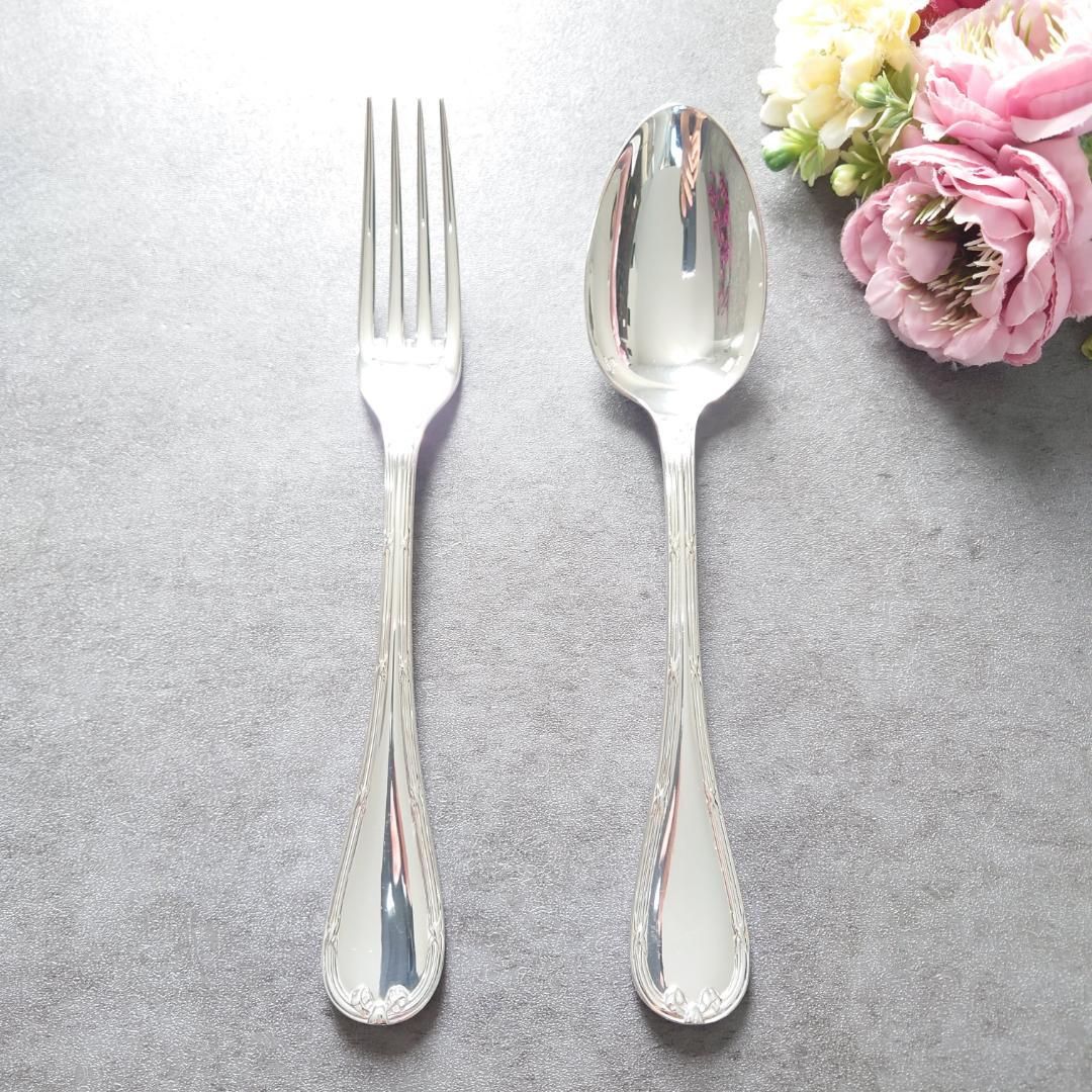 美品 クリストフル リュバン テーブルフォーク テーブルスプーン 2点