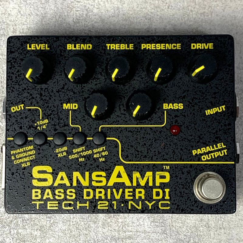 Tech 21 SansAmp Bass D DI 中古美品 加古川店】【楽器】 中古 TECH21 | テック21 テックトェン