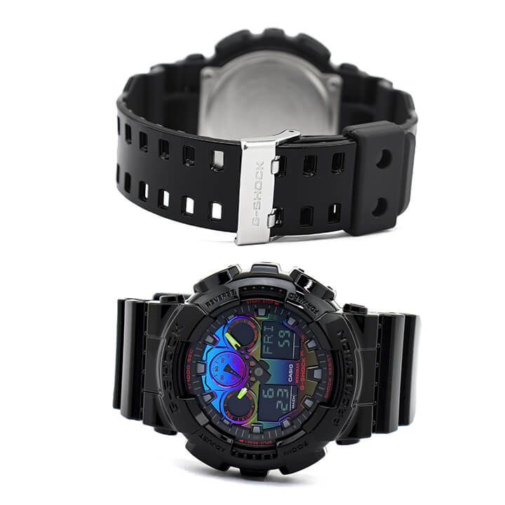 CASIO Gショック GA-100RGB-1A 海外モデル ジーショック