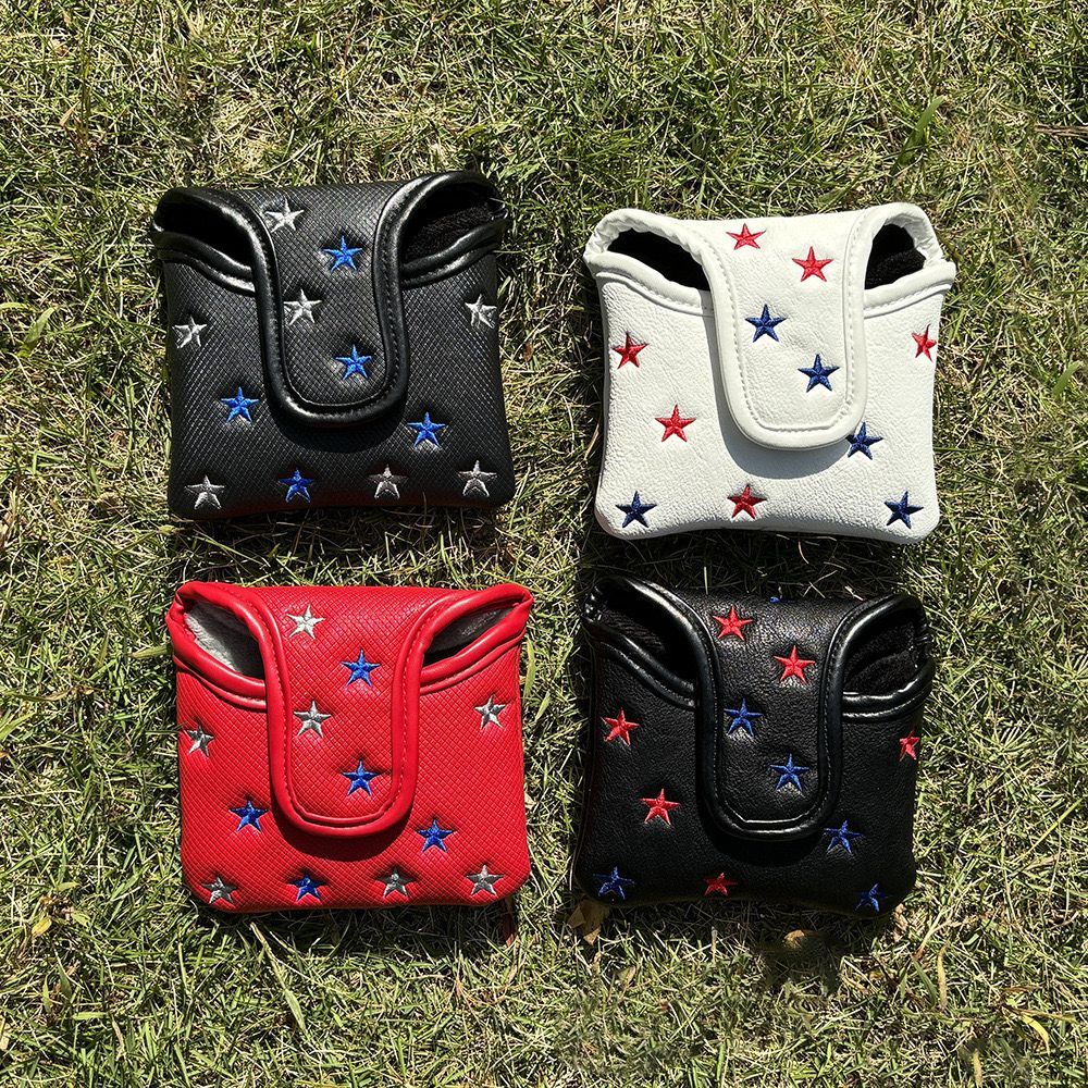 パターカバー ヘッドカバー マレット用 マグネット付け