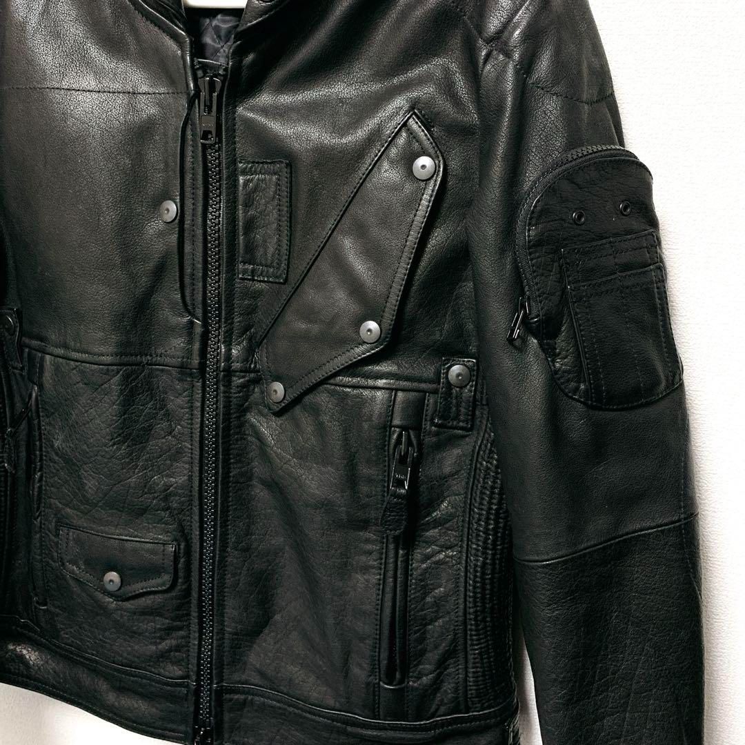 AVIREX P.D.W. アヴィレックス レザージャケット フライトジャケット