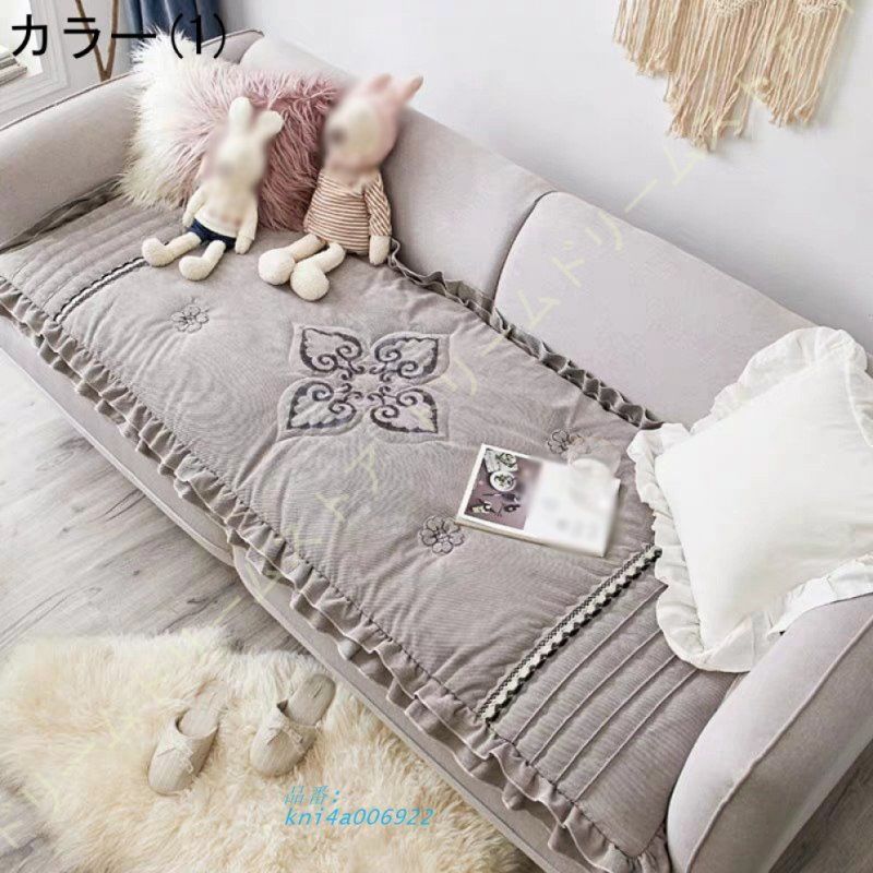 ソファパッド 丸洗い 冬用 2人掛け ソファー 座面カバー ソファーパッド おしゃれ マルチカバー 3人掛け 座椅子カバー かけるだけ ソファカバー kni4a006922