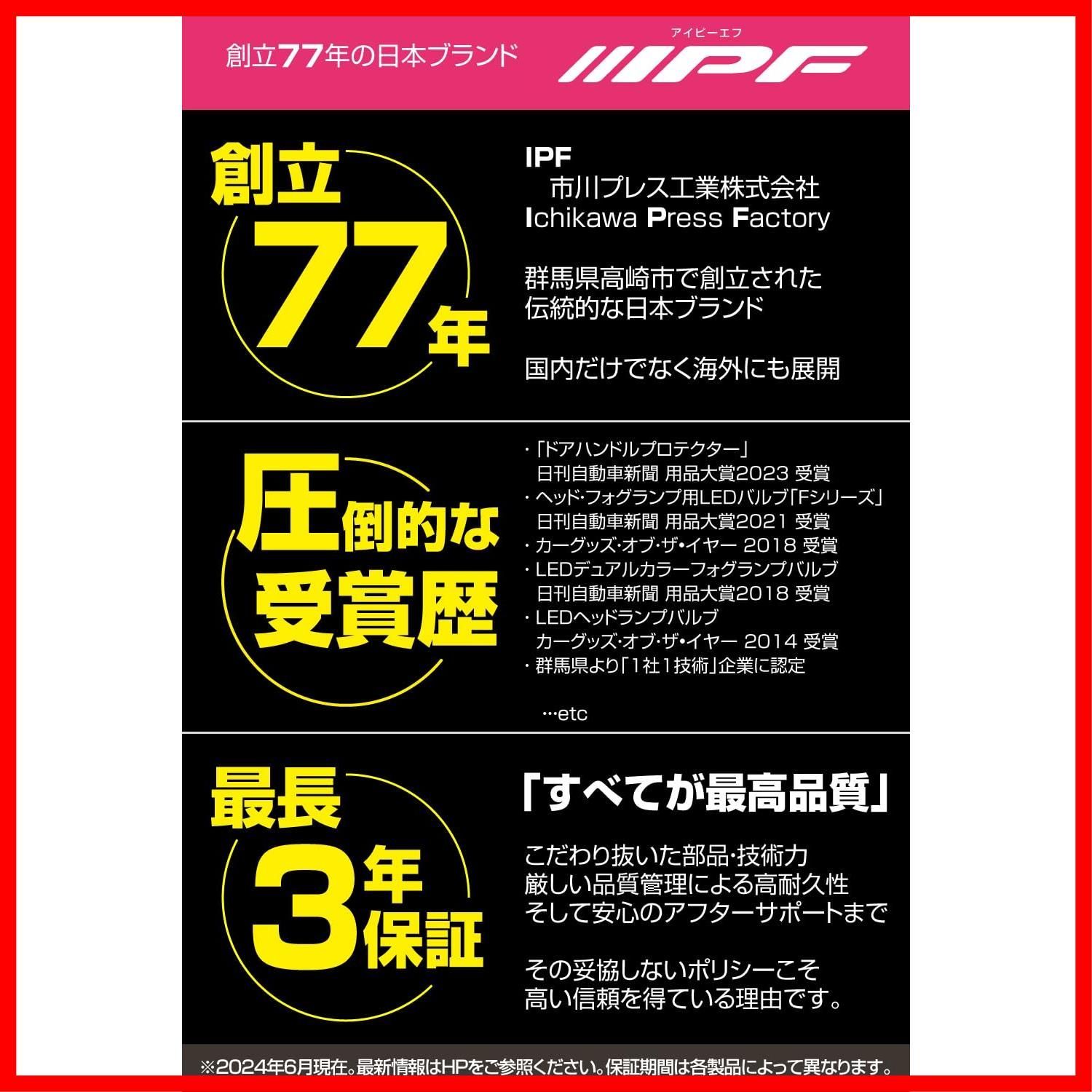 IPF フォグランプ ストーンガード 968 / 950シリーズ用 ブラック 1個入 オフロード G-968 - メルカリ