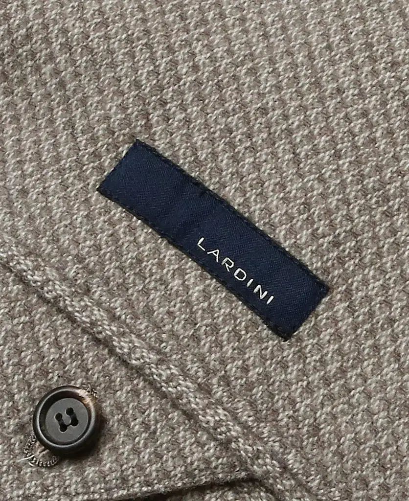 LARDINI ラルディーニ ベージュ ウール アルパカ クラシック Single コート KANDAIZUMI_COM