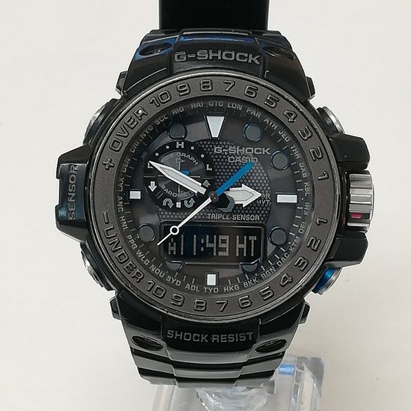 CASIO カシオ G-SHOCK ガルフマスター 腕時計 ブラック GWN1000C-1A