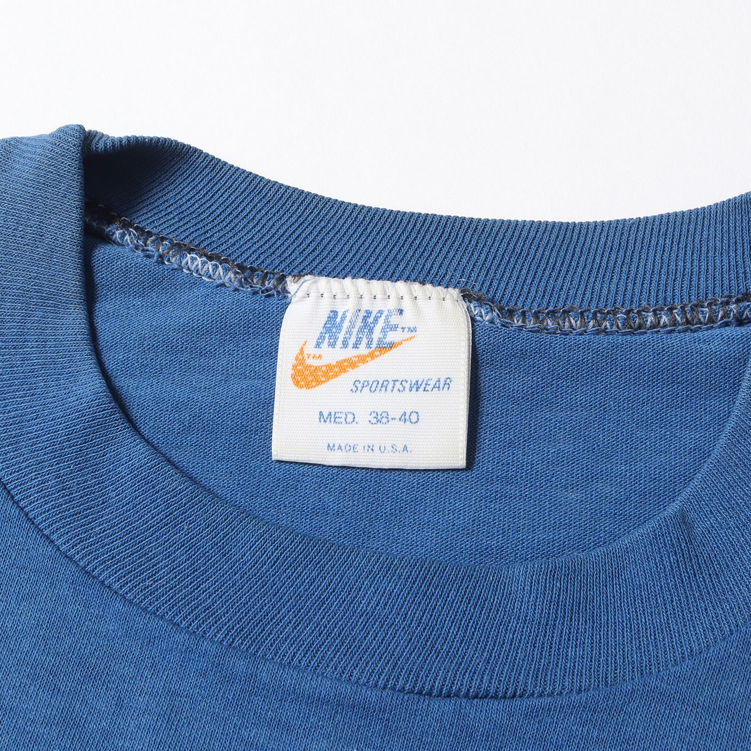 NIKE vintage ナイキ ヴィンテージ 70s オレンジタグ ロゴ プリント 