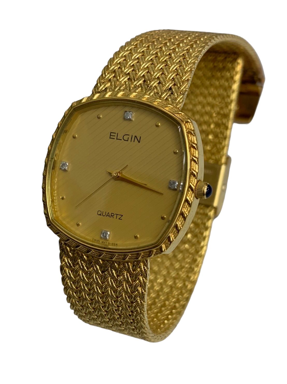 エルジン Elgin レディース 腕時計 ダイヤ ゴールド QZ ウォッチ