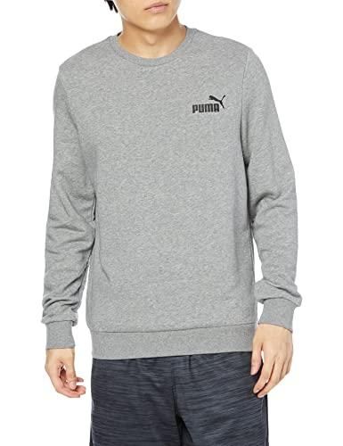 【新品・5営業日で発送】PUMA プーマ ESS_スモールロゴ_クルースウェット (589034) 色 : MEDIUM_GRY_H サイズ : XL 