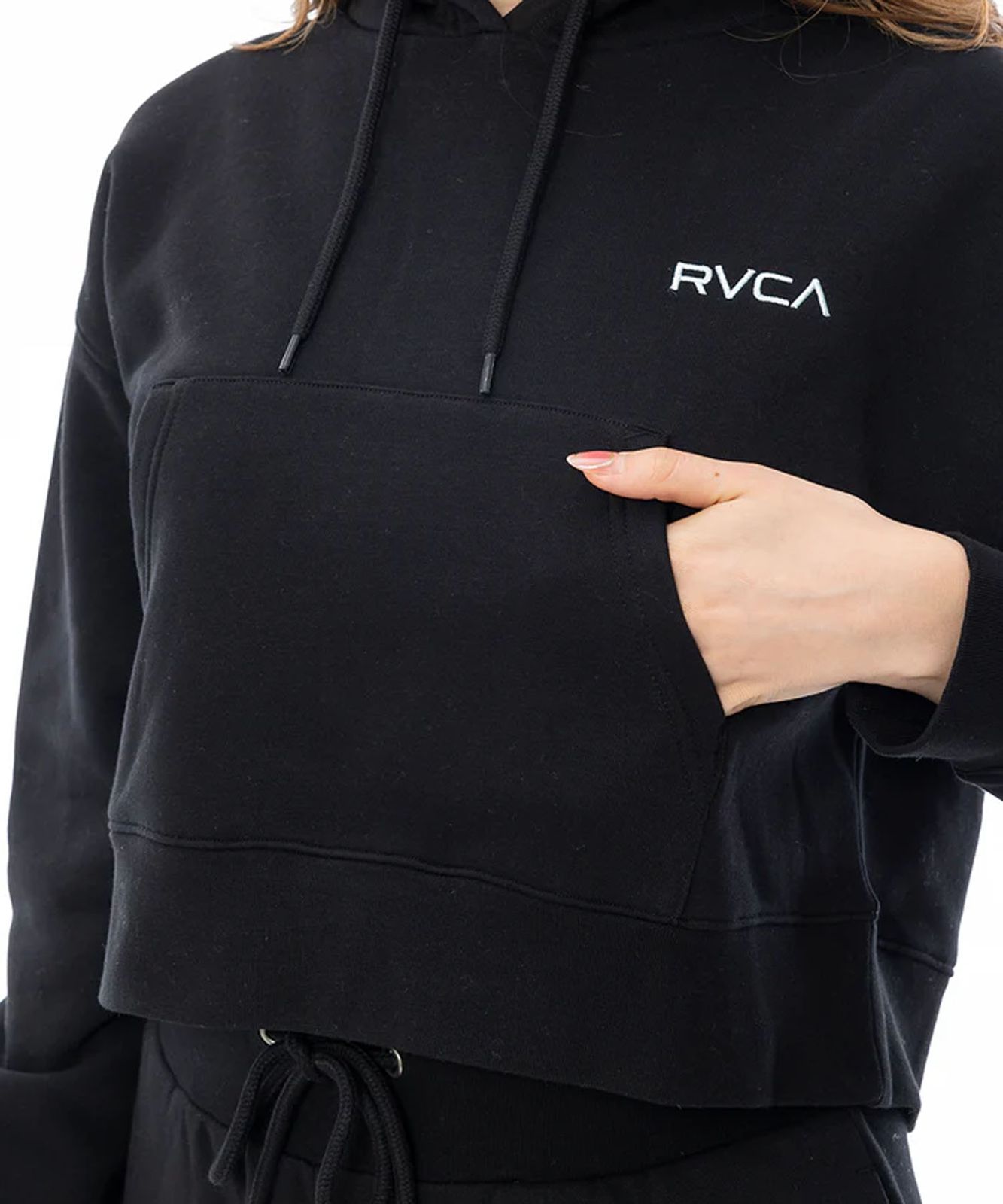 RVCA ルーカ パーカー レディース クロップド丈 バックプリント セットアップ対応 BE044-015 ムラスポ公式】新品 RVCA ルーカ パーカー レディース