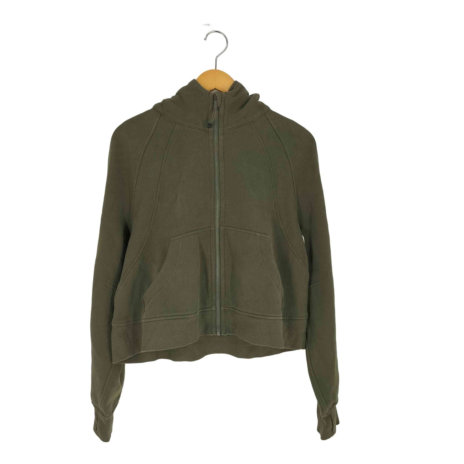 ルルレモン lululemon Scuba フルジップクロップフーディ