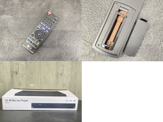 超美品 LG ブルーレイプレーヤー 【中古】UBK80S 4K Ultra