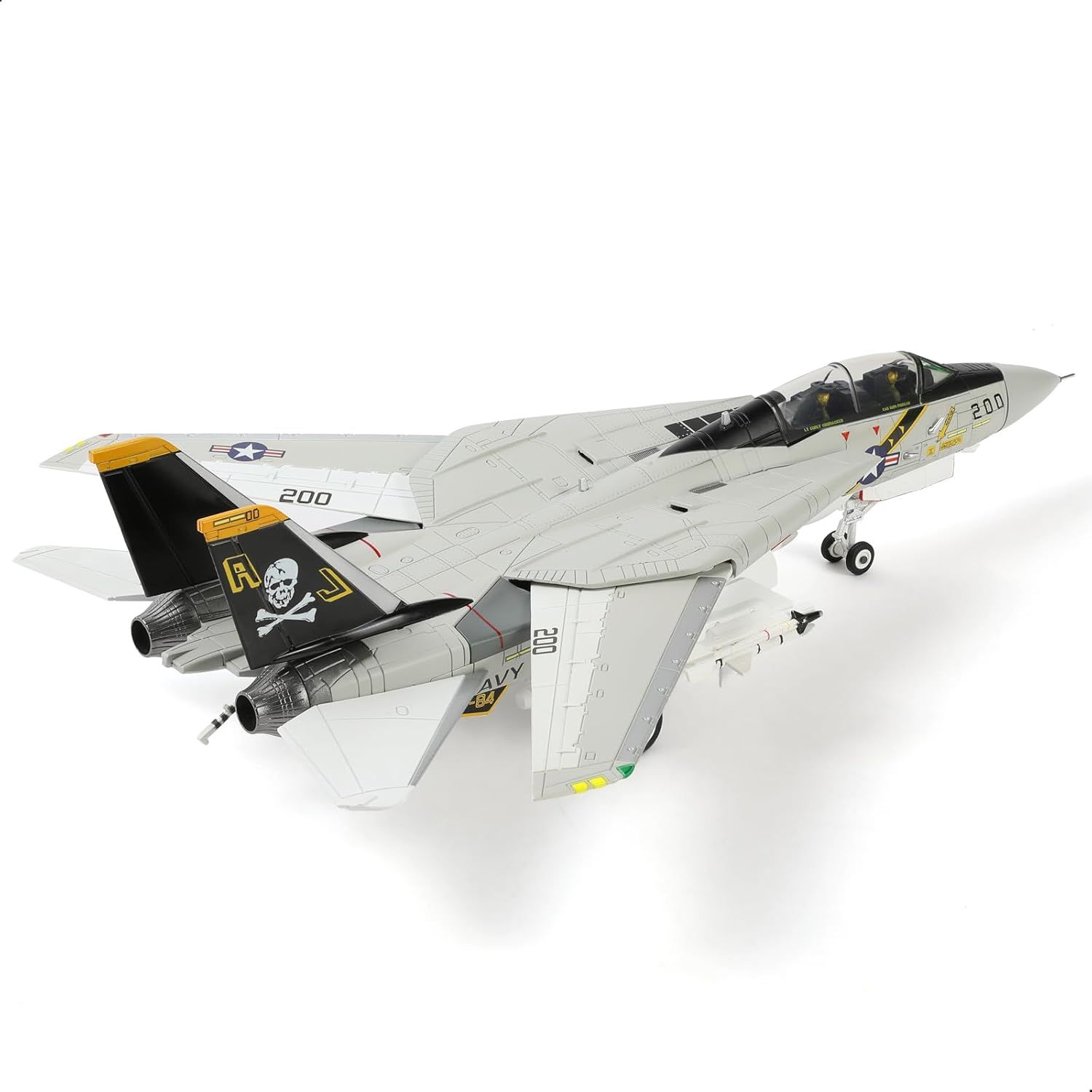 NUOTIE F-14 Metal Model 1⁄72 Diecast Tomcat F-14A VF-84 Jolly Rogers