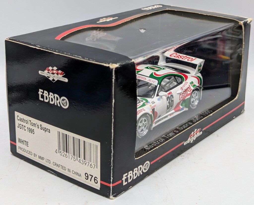 MMP 1/43EBBRO RACING Castrol Tom's Supra JGTC 1995 #36 White 976