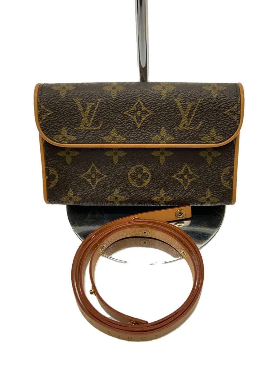 LOUIS VUITTON ポシェット・フロランティーヌ_モノグラム・キャンバス_BRW PVC ブラウン - メルカリ